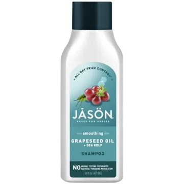 JASON natūralus glotninantis rudadumblių šampūnas
