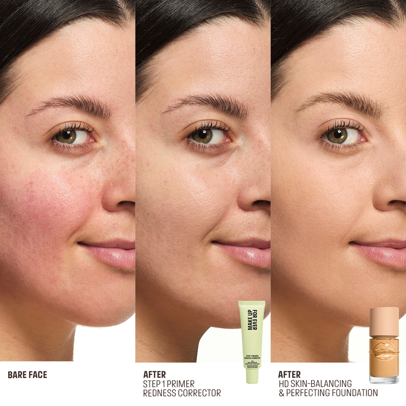 MAKE UP FOR EVER STEP 1 PRIMER REDNESS CORRECTOR raudoną veido odos atspalvį koreguojanti bazė 30ml 3 MAKE UP FOR EVER STEP 1 PRIMER REDNESS CORRECTOR raudoną veido odos atspalvį koreguojanti bazė 30ml