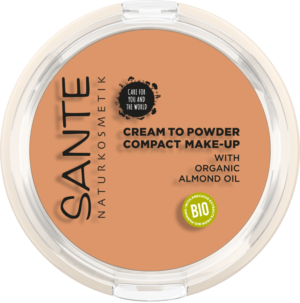 Sante Compact Make up Cream to Powder Natūralus kompaktinis kreminis makiažo pagrindas