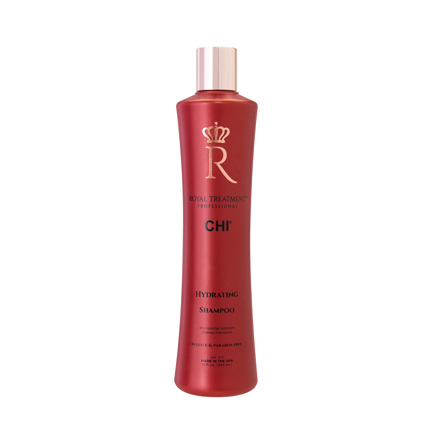 FAROUK CHI Royal Treatment Hydrating shampoo Drėkinantis šampūnas su kolagenu ir hialurono rūgštimi
