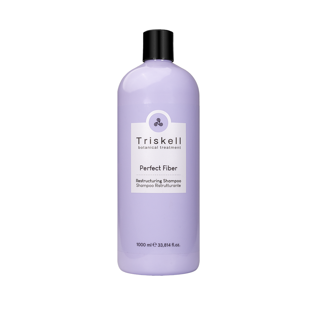 TRISKELL Perfect Fiber Restructuring Shampoo atkūriamasis šampūnas sausiems plaukams 1000ml