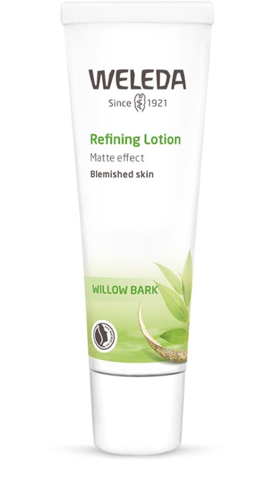 WELEDA Naturally Clear Refining Lotion natūrali emulsija spuoguotos odos priežiūrai