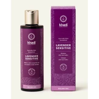 KHADI Lavender Sensitive Natūralus šampūnas ploniems plaukams 200ml