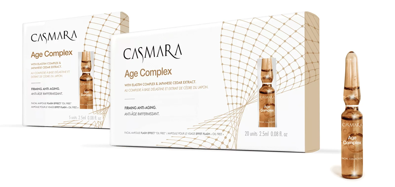 CASMARA AGE COMPLEX Ampulės brandžiai odai