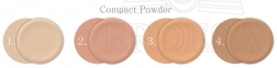 COVERDERM Compact Powder - hipoalerginė presuota pudra skirta normaliai odai, 4 atspalviai pasirinkimui, 10g