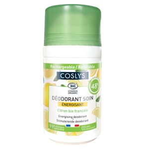 COSLYS natūralus energizuojantis dezodorantas moterims ir vyrams su citrina, 50ml