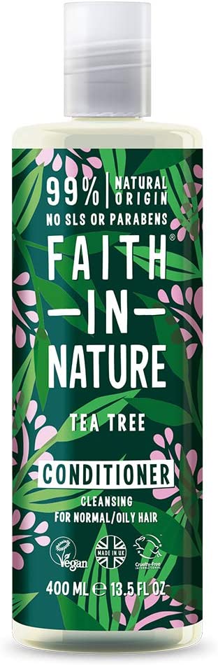 FAITH IN NATURE natūralus kondicionierius su arbatmedžių aliejumi