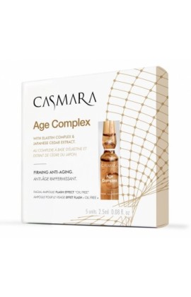 CASMARA AGE COMPLEX Ampulės veido odai, brandžiai odai, 5vnt x 2,5ml