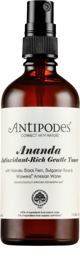 Antioksidantų gausus švelnus veido tonikas ANANDA