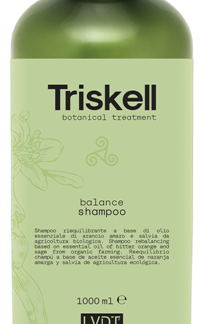 TRISKELL botanical treatment Balansuojantis šampūnas riebiems plaukams, 1000ml
