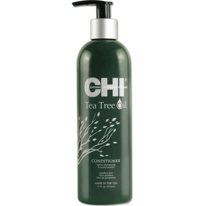 FAROUK CHI TEA TREE OIL Arbatmedžio kondicionierius, ramina galvos odą, mažina riebalų išsiskyrimą, 355ml