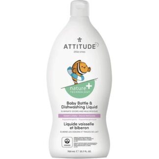 ATTITUDE Eco–Friendly Dishwashing Liquid Ekologiškas bekvapis hipoalerginis indų ploviklis, 700 ml