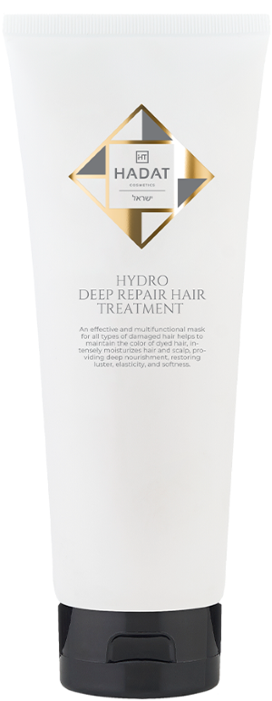 Hadat Cosmetics Hydro Deep Repair Hair Treatment giliai atkurianti plaukų kaukė, 250ml