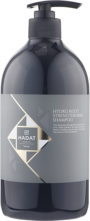 Hadat cosmetics Hydro Root Strengthening Shampoo stiprinantis šampūnas, padeda išvengti plaukų slinkimo, 800ml