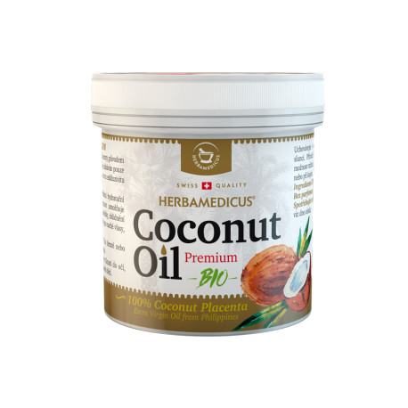 HERBAMEDICUS Coconut Oil Premium Bio ekologiškas kokosų aliejus, 250ml