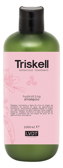 TRISKELL botanical treatment drėkinamasis šampūnas plaukams