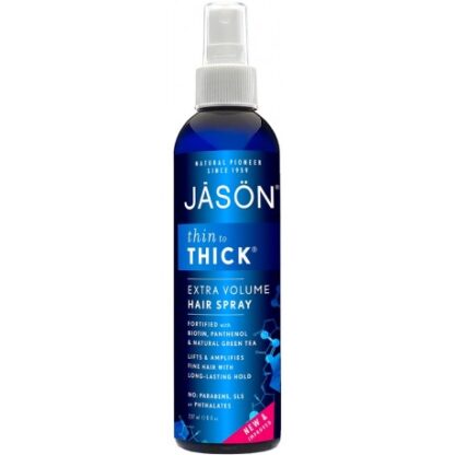 JASON natūrali Thin to Thick apimtį suteikianti plaukų priemonė, 237ml