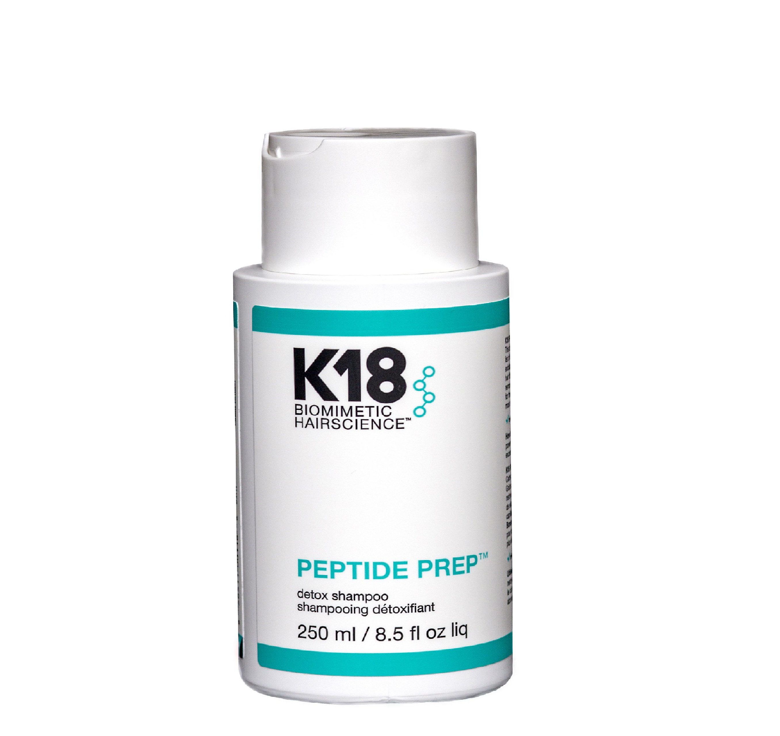 K18 kosmetika Peptide Prep Detox Shampoo  giluminio poveikio šampūnas, 250ml