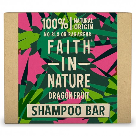 FAITH IN NATURE Coconut and Sheabutter Shampoo Bar Natūralus kietasis šampūnas su kertuočių vaisių ekstraktu, 85g