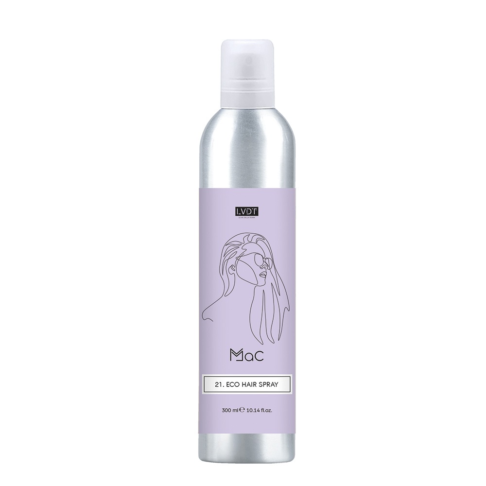 TRISKELL LVDT MaC Natūralus plaukų lakas Eco Hair Spray, 300ml, fiksacijos lygis 4-5