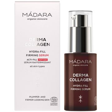 MADARA Derma Collagen Hydra-fill natūralus stangrinamasis veido serumas, 30ml