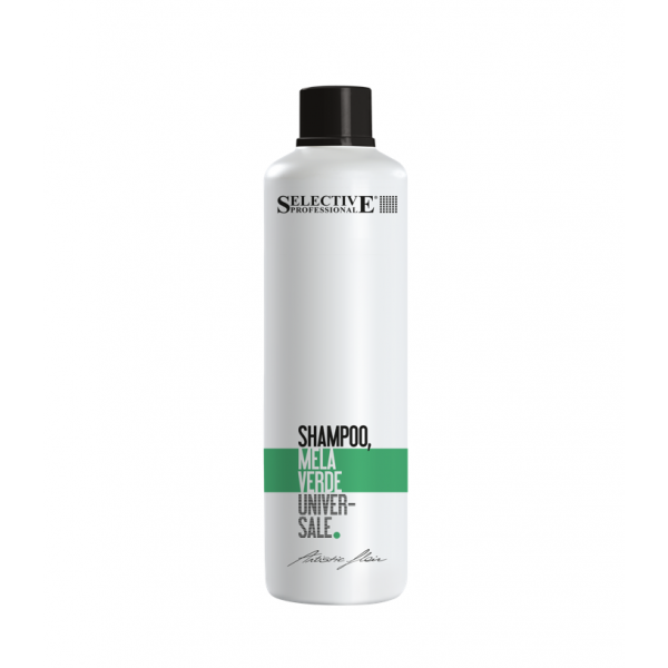 SELECTIVE PROFESSIONAL MELA VERDE Universalus šampūnas su žaliųjų obuolių ekstraktu, visų tipų plaukams, 1000ml
