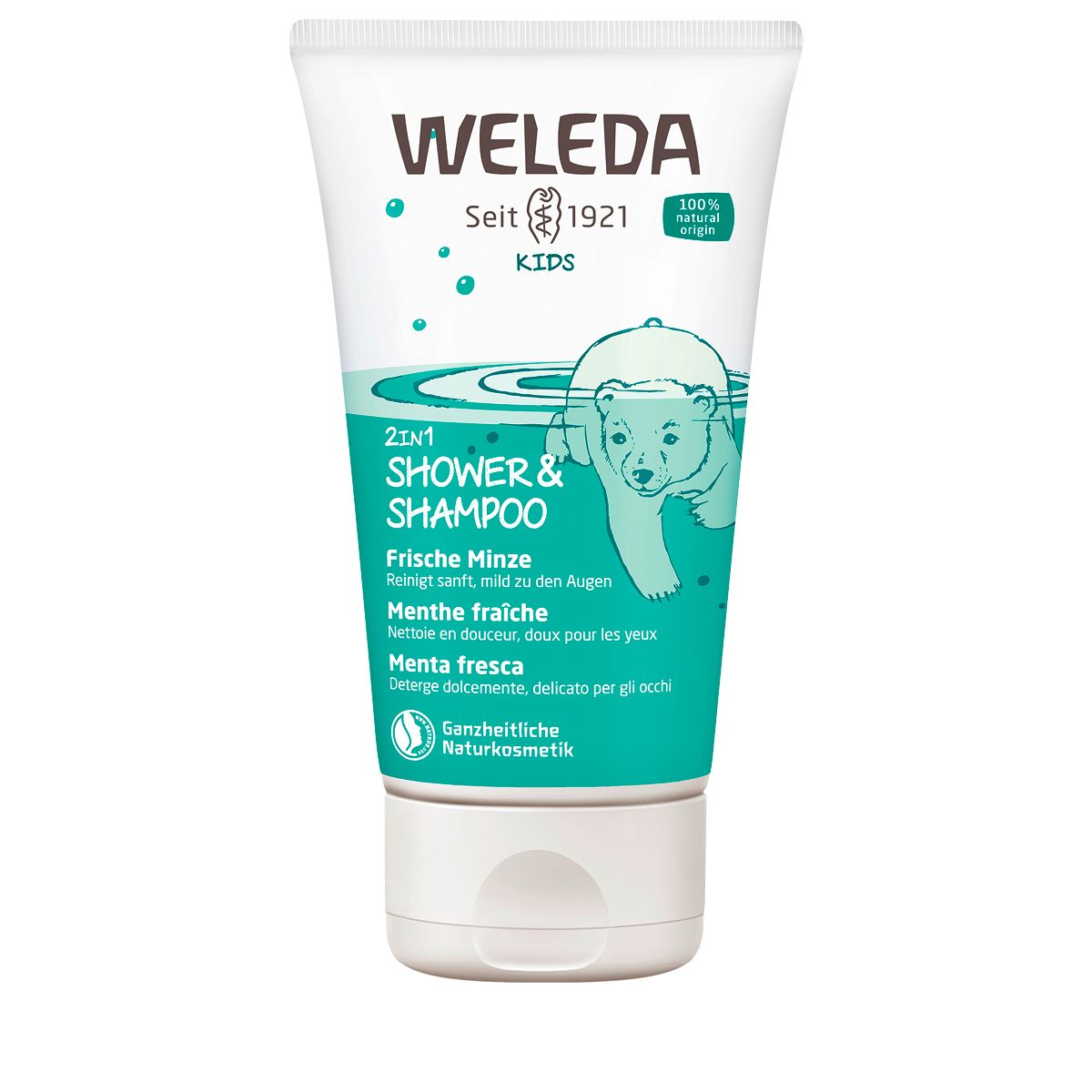 WELEDA Kids 2in1 Shampoo & Body Wash Mighty Mint