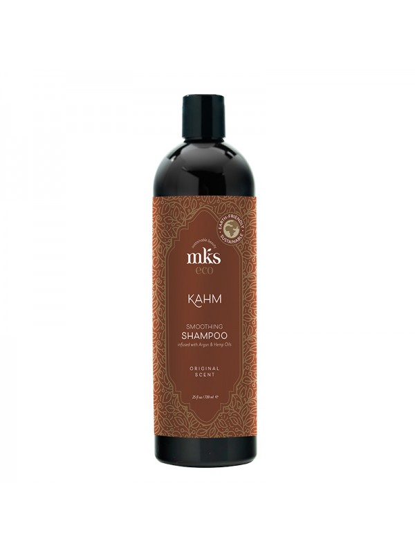 MKS eco KAHM SMOOTHING SHAMPOO ekologiškas plaukus tiesinantis šampūnas, 739 ML