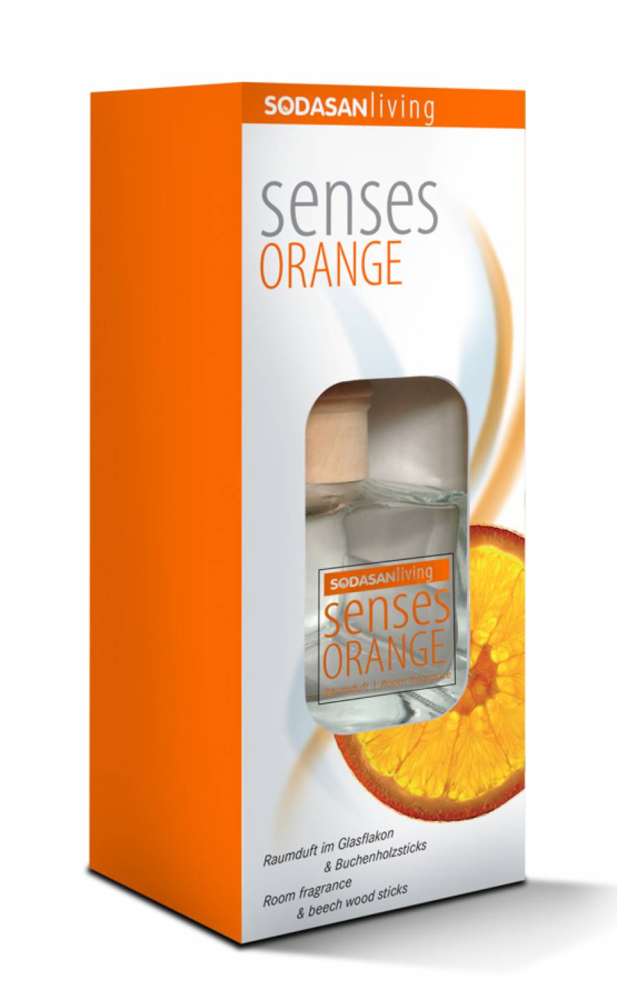 Sodasan Living ekologiškas  apelsinų kvapas patalpoms, 200 ml