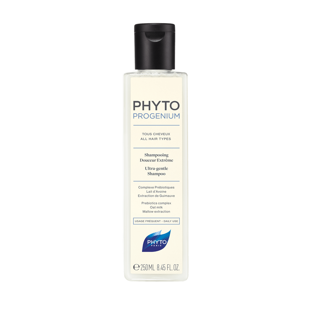 PHYTO PHYTOPROGENIUM ULTRA-GENTLE SHAMPOO itin švelnus šampūnas, visų tipų plaukams, 250ml