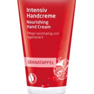 WELEDA Pomegranate Regenerating Hand Cream natūralus regeneruojamasis rankų kremas su granatais