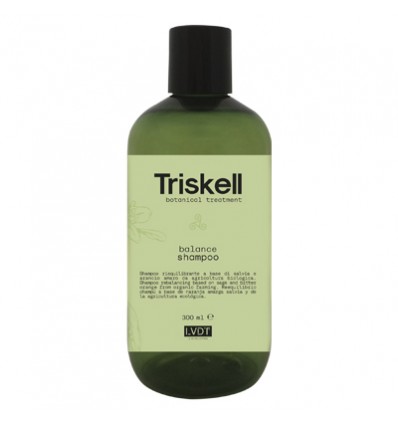 TRISKELL botanical treatment balansuojantis šampūnas riebiems plaukams 300ml