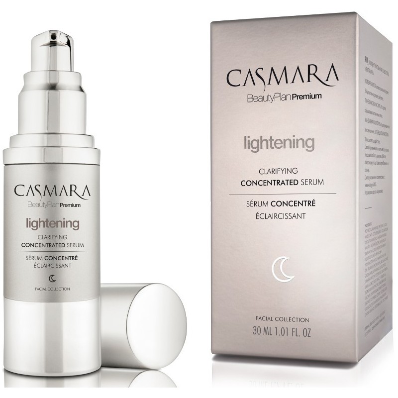 CASMARA Lightening Clarifying Concentrated Serum Veido odą skaistinantis ir odos senėjimą stanbdantis, koncentruotas serumas, 30 ml
