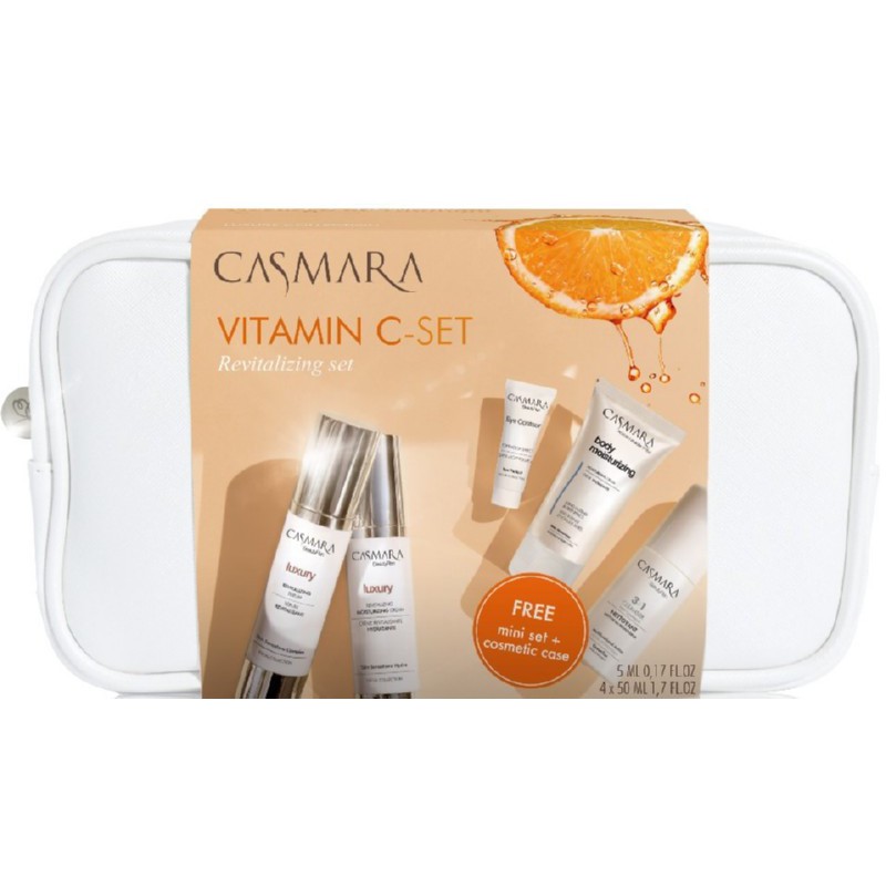 CASMARA Vitamin C Set veido priežiūros priemonių rinkinys - 5 produktai
