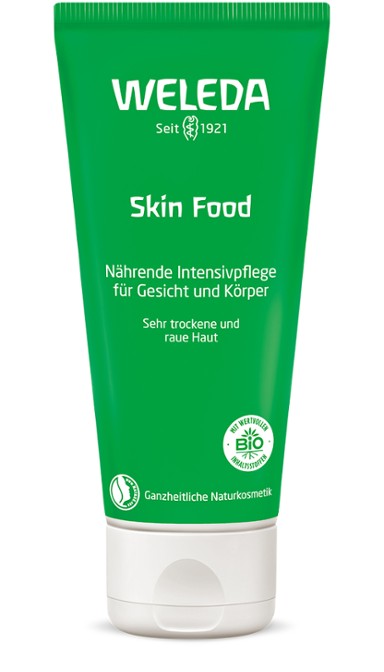 WELEDA Skin Food Cream natūralus maitinamasis kūno kremas sausoms kūno vietoms, 75ml