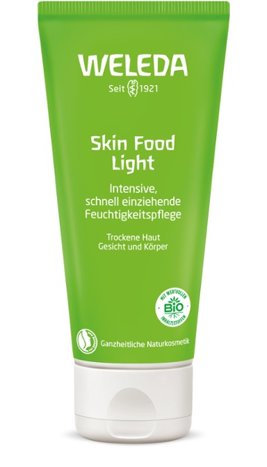 WELEDA Skin Food Light natūralus maitinamasis kūno kremas sausai odai, 75ml
