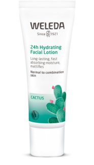 WELEDA Natūralus 24h drėkinantis veido losjonas CACTUS normaliai ir mišriai odai