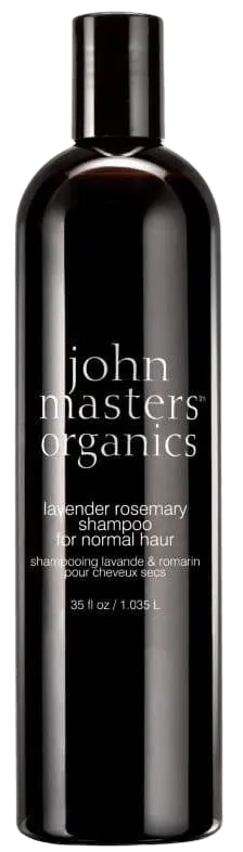 JOHN MASTERS ORGANICS Ekologiškas levandų ir rozmarinų šampūnas normaliems ar dažytiems plaukams