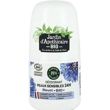 Jardin d Apothicaire ekologiškas dezodorantas jautriai odai su rugiagėlėmis 24 HOUR