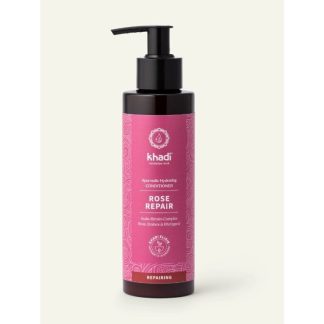 KHADI natūralus ajurvedinis atstatomasis kondicionierius Rose Revolution 150ml