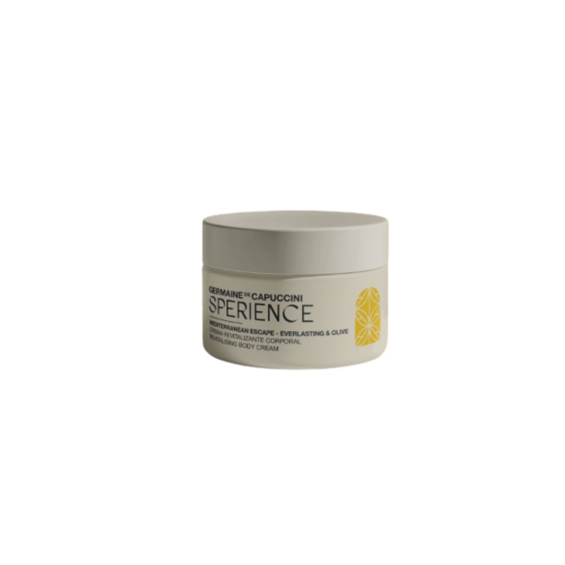 GERMAINE DE CAPUCCINI Sperience Mediterranean escape gaivinantis kūno kremas su šlamučiais 100ml 1 GERMAINE DE CAPUCCINI Sperience Mediterranean escape gaivinantis kūno kremas su šlamučiais 100ml