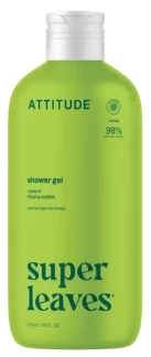 ATTITUDE natūralus kūno prausiklis PEAR & AMBER 473ml