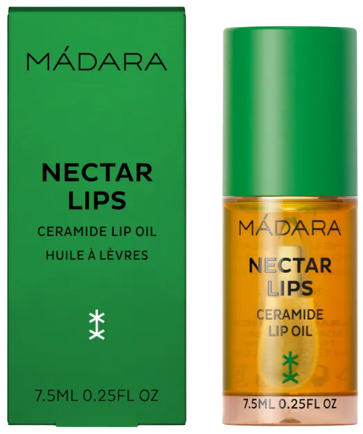 MADARA Natūralus lūpų aliejus su keramidais NECTAR LIPS 0 AMBER, 7,5ml 1 MADARA Natūralus lūpų aliejus su keramidais NECTAR LIPS 0 AMBER